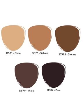 Revel Nail Dip Powder Bare With Me Nude Tonal Set Acrylic Nails Set NWT